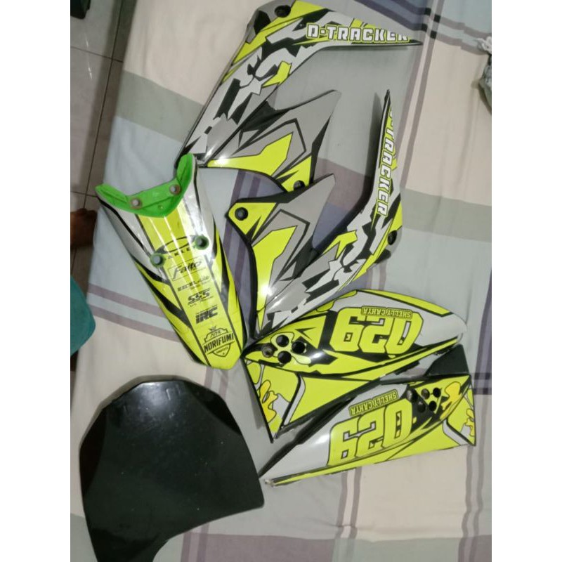 body set second klx old, dtracker old