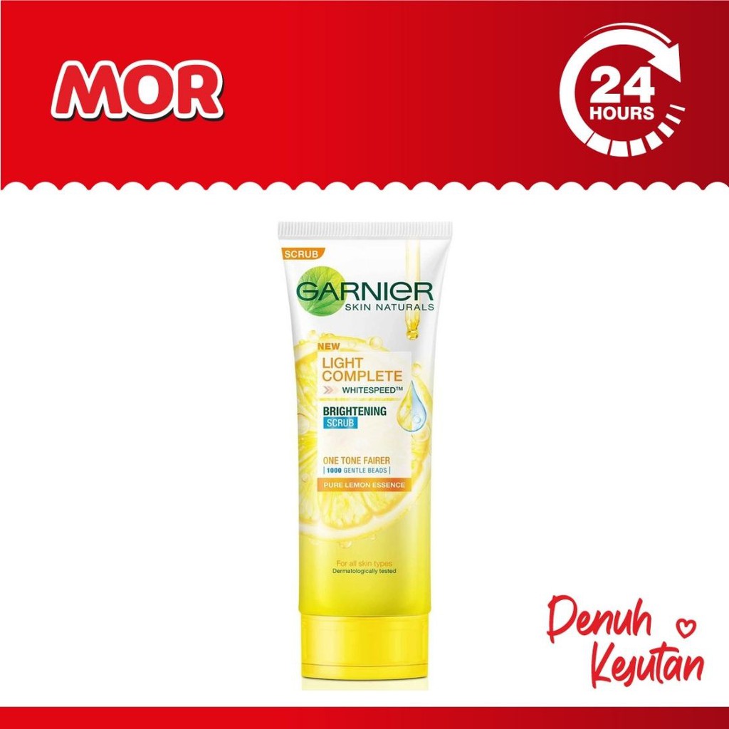 GARNIER Light Complete Brightening Scrub Wash 100 ml