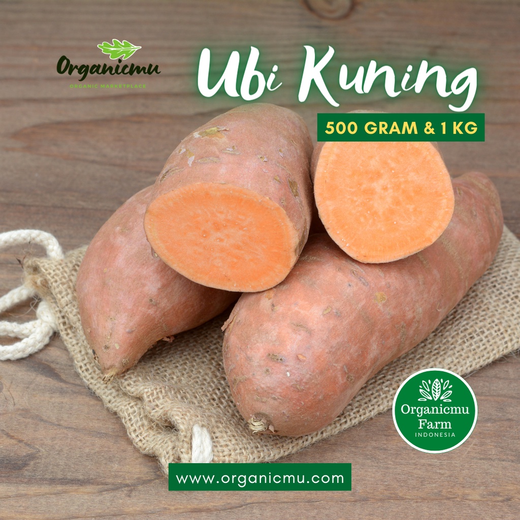 

Organicmu - Ubi Kuning 1 kg