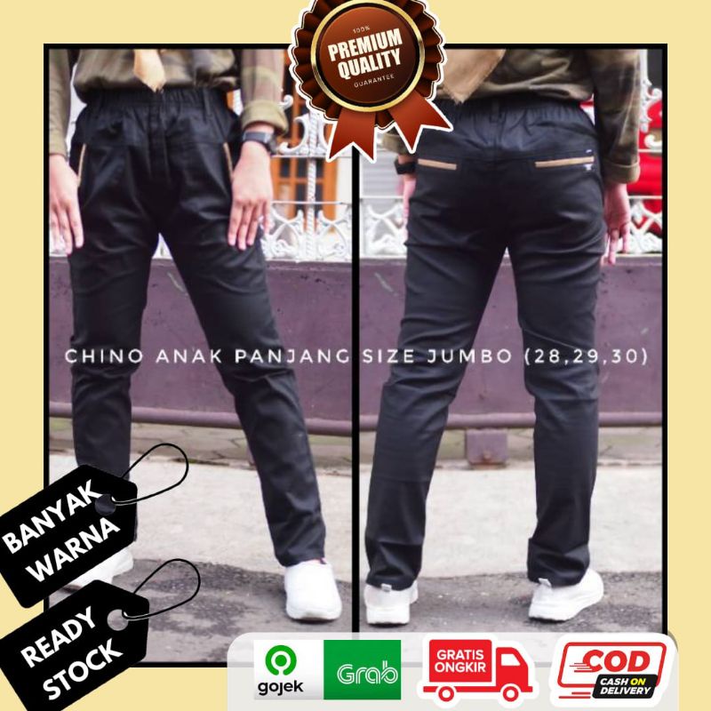 (11-18 tahun) Celana Chino Panjang Anak Remaja Premium Fany Collection