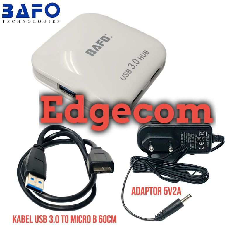 USB 3.0 HUB 4 Port + Adapter BF-700 BAFO