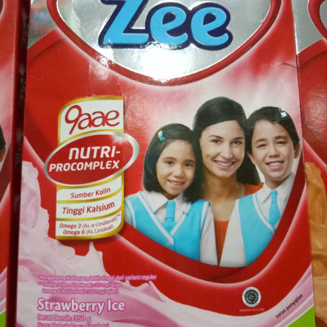 Zee Platinum Strawberry Ice 350gr ( Khusus Gojek Surabaya )