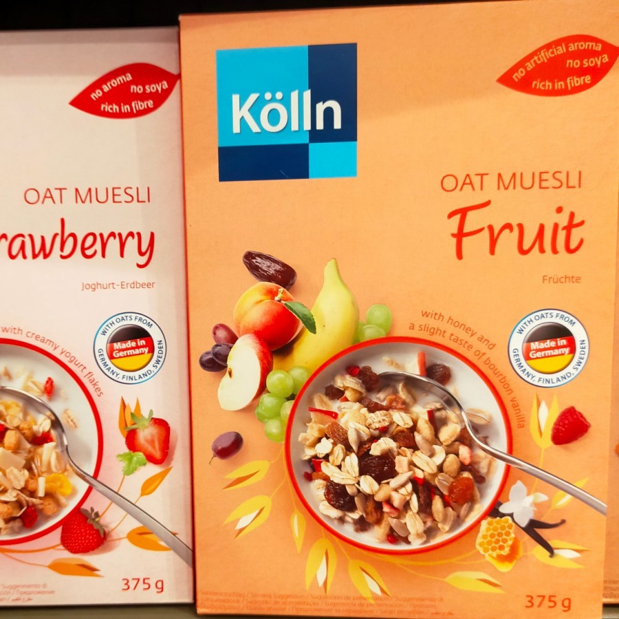 

Kolln Muesli Oat Fruit 375gr