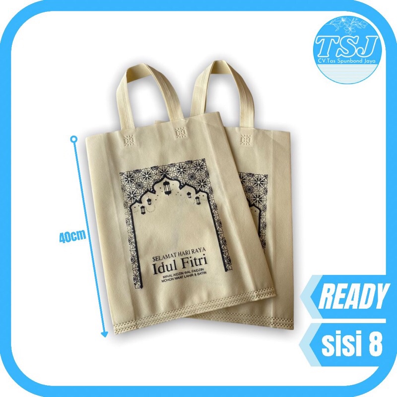 

CV. Tas Spunbond Jaya | Tas Lebaran MUAT BANYAK - Tas Spunbond Murah Lebaran 30x40x8cm