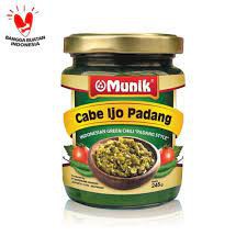 

MUNIK SAMBAL CABE IJO PADANG 245GR