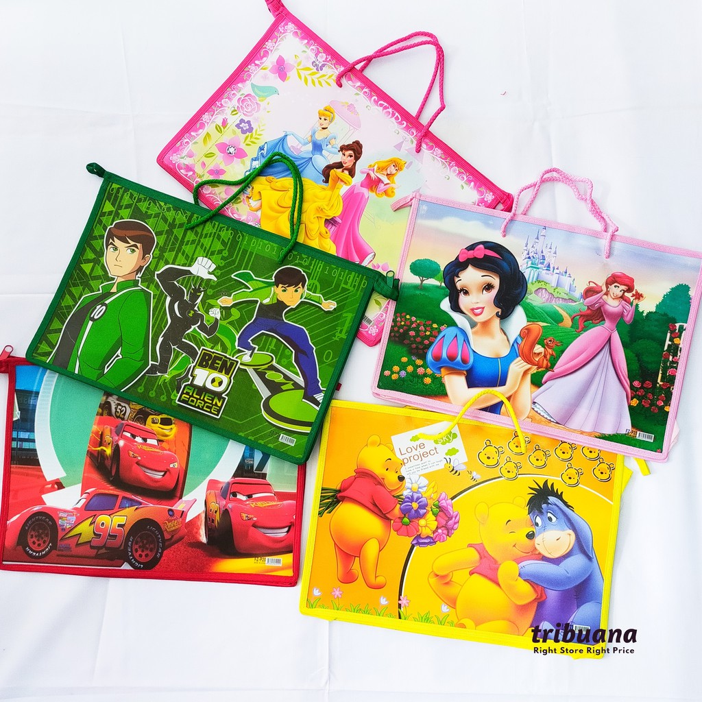 

Tas Goodie Bag Karakter Kartun