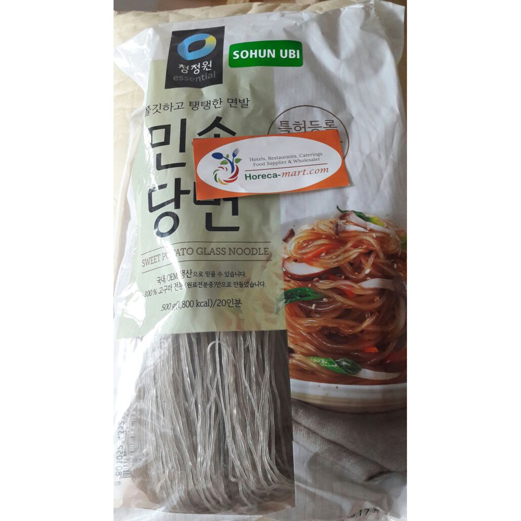 

Jap Chae Noodle 500gr (Sweet Potato Glass Noodle)