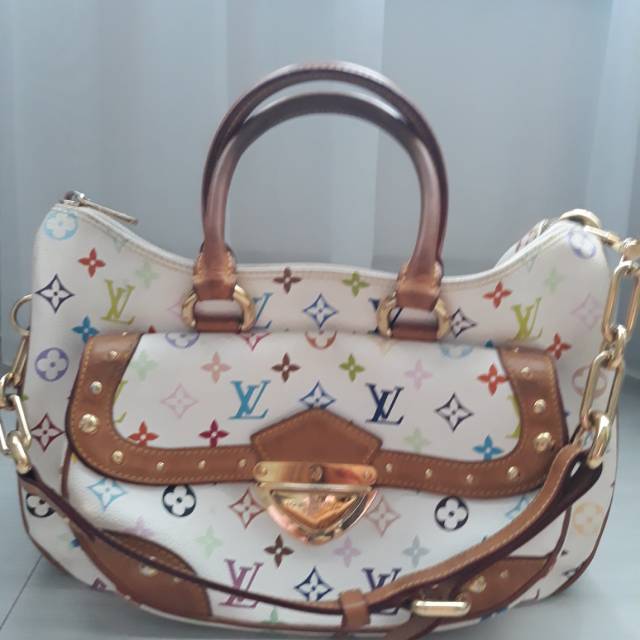 LV white multicolor Rita Authentic