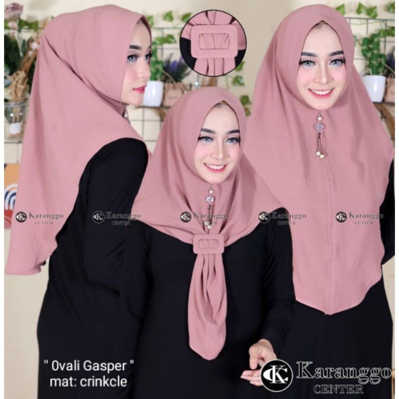 Hijab Instan Ovali Gasper Karanggo