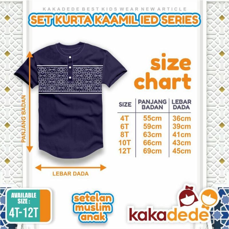 Setelan Kurta Anak by Kakadede Kaamil