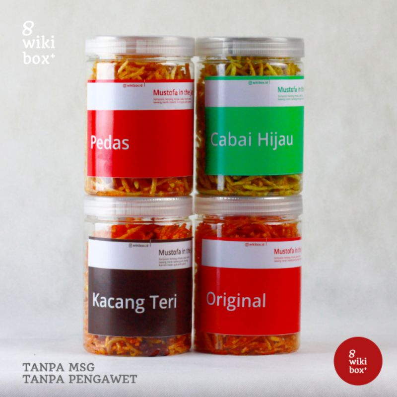 

Kentang Mustofa 200 gr Kemasan Toples