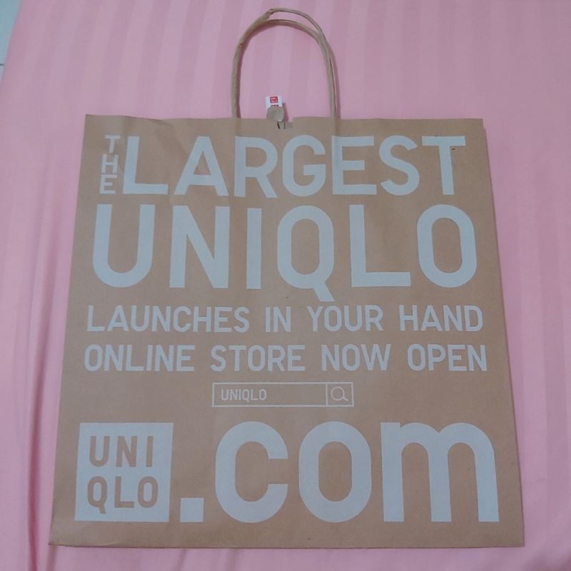 

Paper Bag Paperbag Uniqlo Original Large