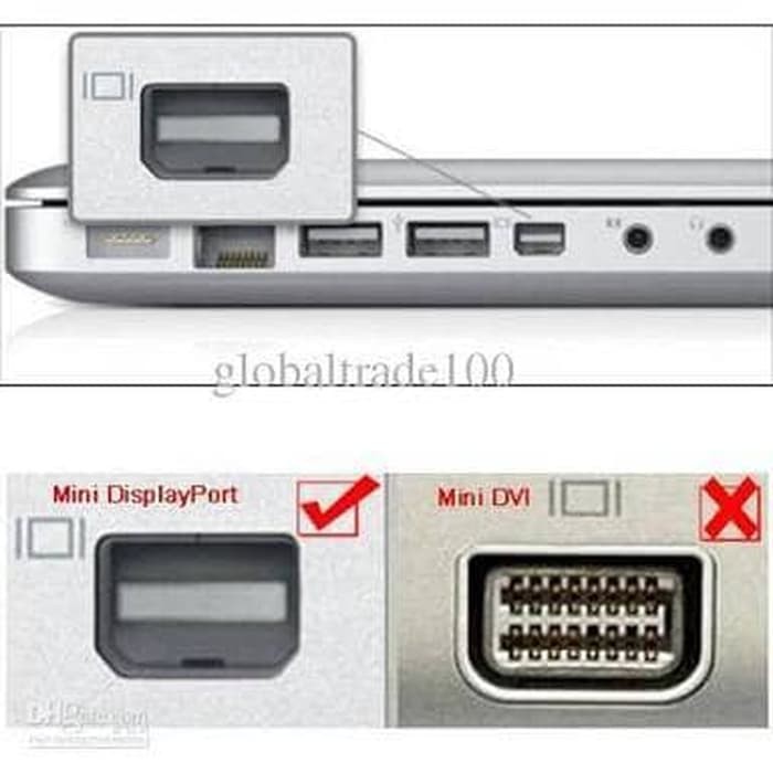 Mini Display Apple to Vga merk Acer - Display port to VGA merk Acer