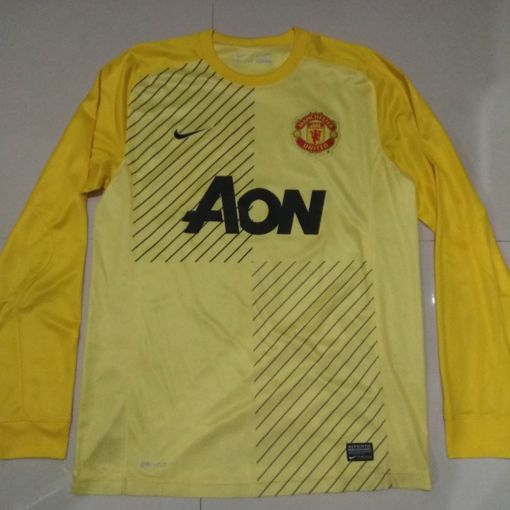 Jersey Manchester United Original Goalkeeper Musim 2013-2014