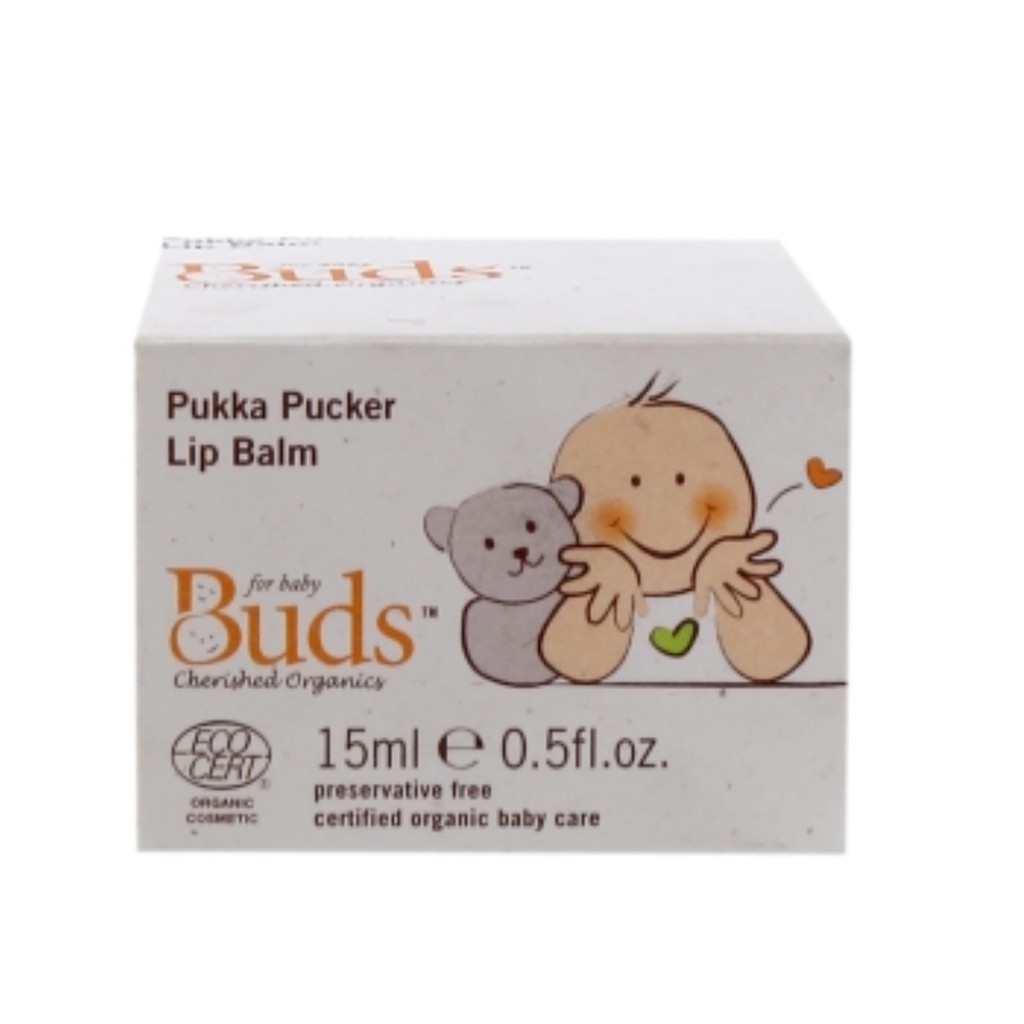 Buds Organics - Pukka Pucker Lip Balm 15ml