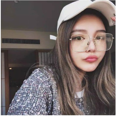 ♥TMALL88♥ Kacamata Baca Frame KM34 Metal Gaya Retro Untuk Pria / Wanita B10