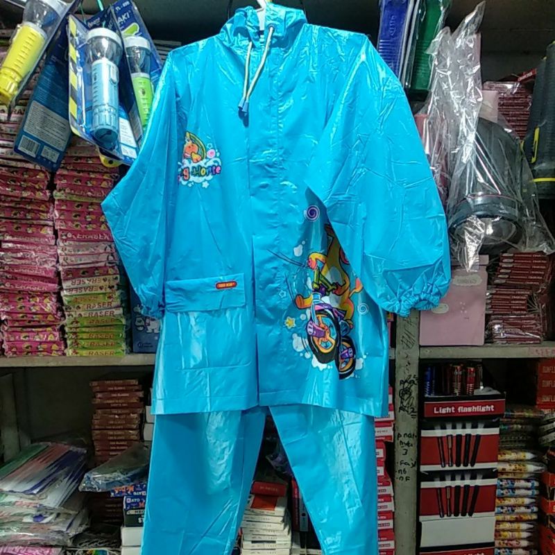 JAS HUJAN ANAK-ANAK TEBAL DAN BAGUS | JAS HUJAN SETELAN ANAK LAKI-LAKI DAN PEREMPUAN | JAKET BAJU CE