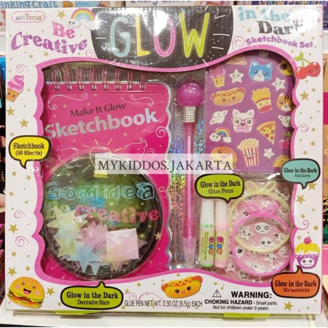 

Hot Focus : Glow In The Dark Sketchbook Set / Original