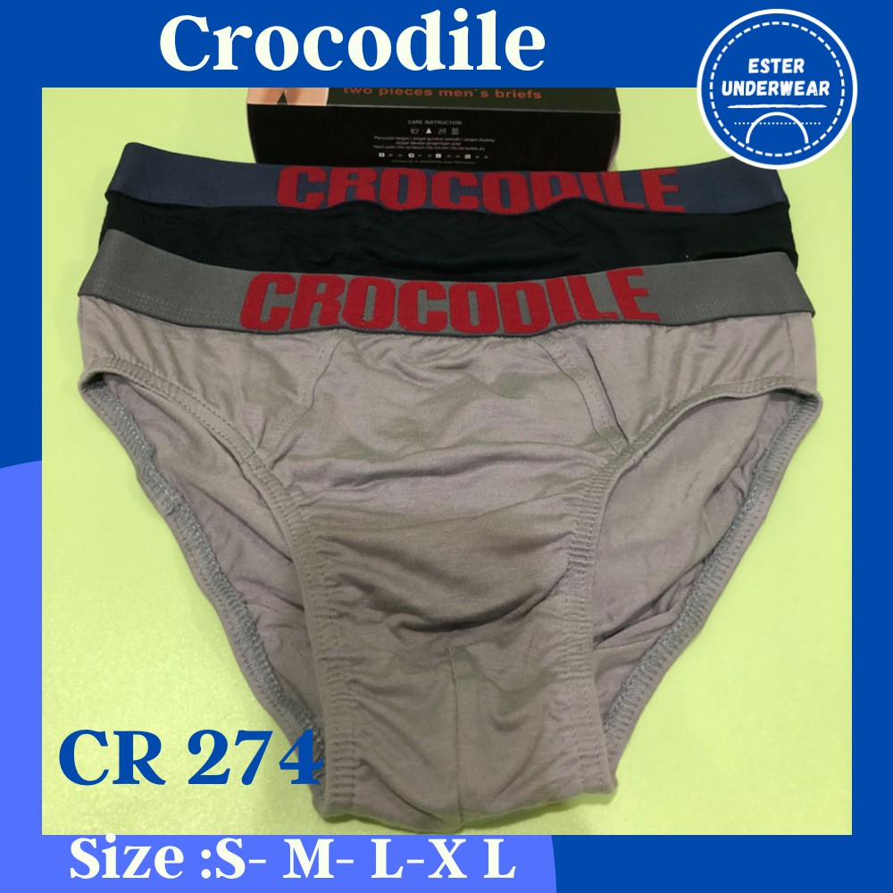 Celana Dalam Pria CROCODILE CR 274 ISI-2 PCS