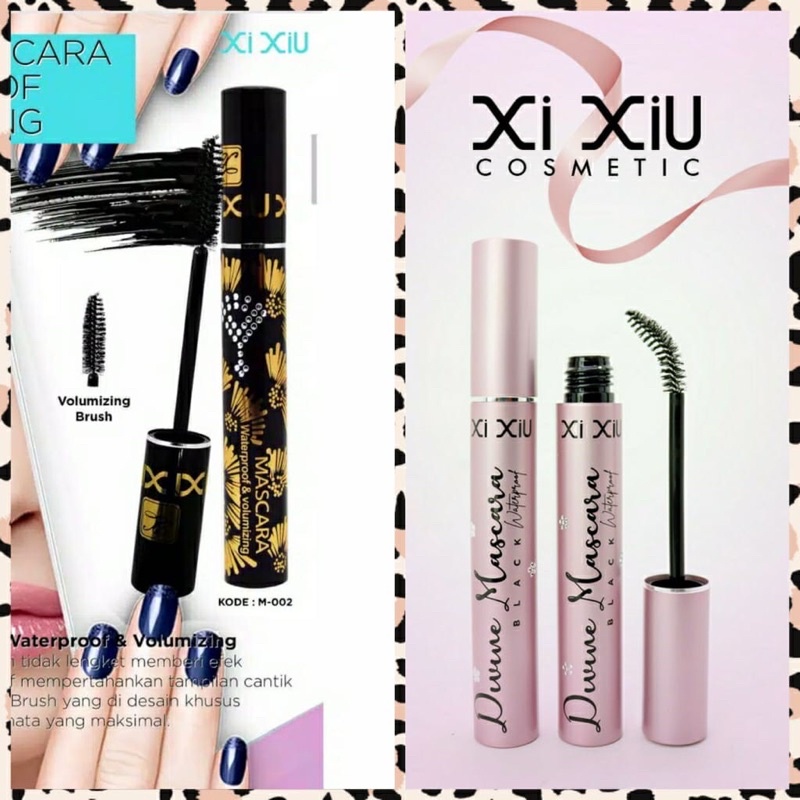 Xi Xiu Xixiu Mascara Waterproof / Xi xiu Divine Mascara BPOM