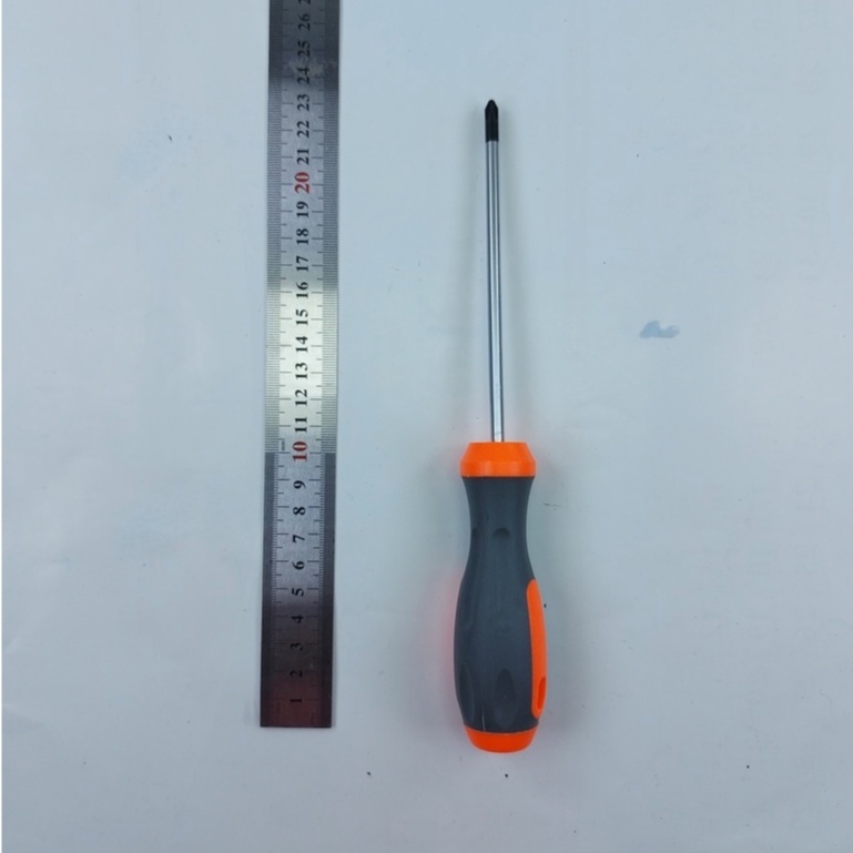 Obeng PLUS +  5 MM Obeng karet rubber plus +  Ujung Magnet