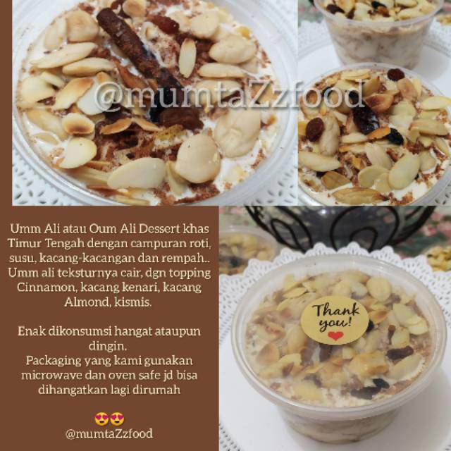 

Dessert Timur Tengah Umm Ali / Oum Ali / kue susu Rempah Lezat