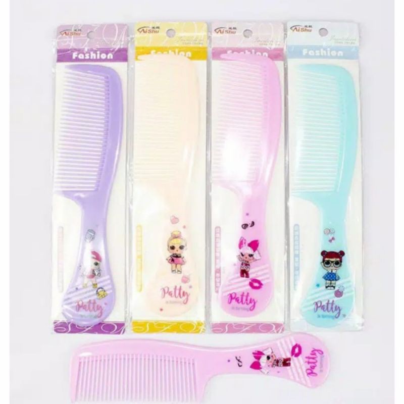 SISIR GAGANG KARAKTER / SISIR RAMBUT MOTIF / SISIR RAMBUT [ RANDOM ]