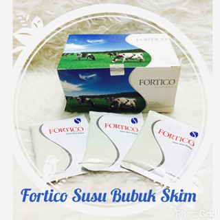 

[ Box besar isi 20 sachet ] FORTICO SUSU BUBUK SKIM BPOM Original