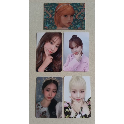 PC/PHOTOCARD IZ*ONE Hyewon tuspi chaewon ar yuri bloomiz minju crown scene 3