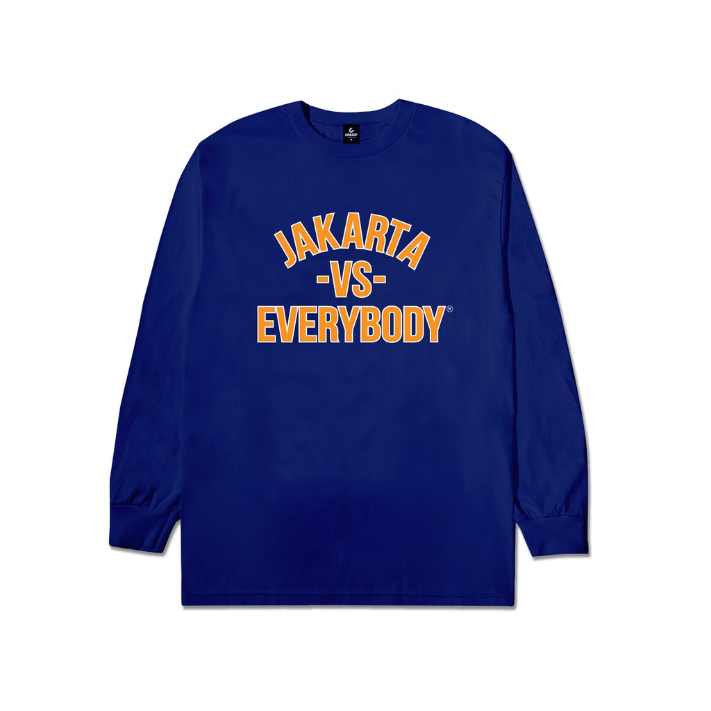 

Urbain Longsleeve - Jakarta vs Everybody Jersey - Blue