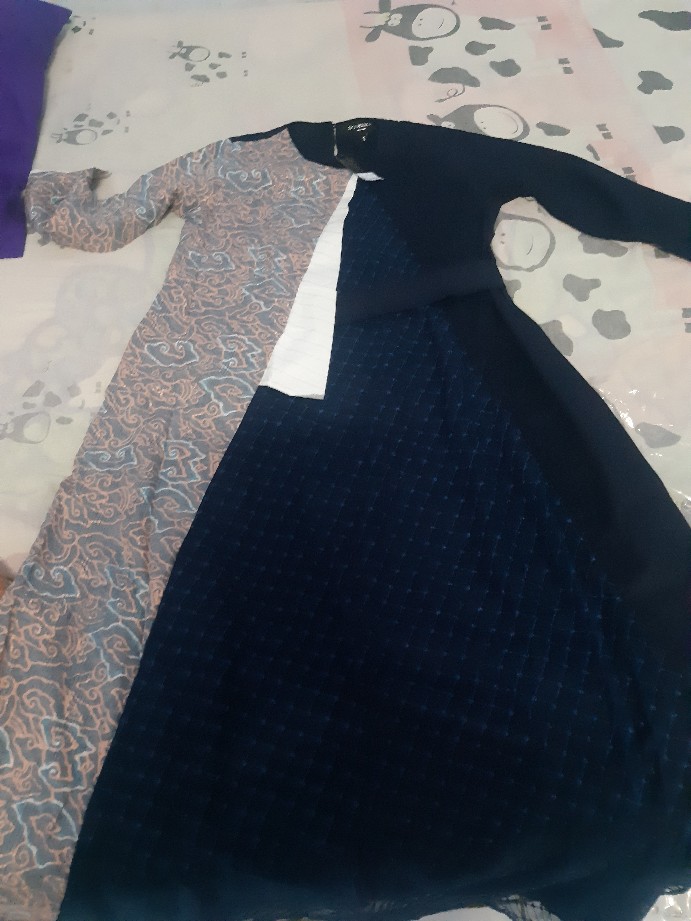 Gamis Batik Mt 33 Navi