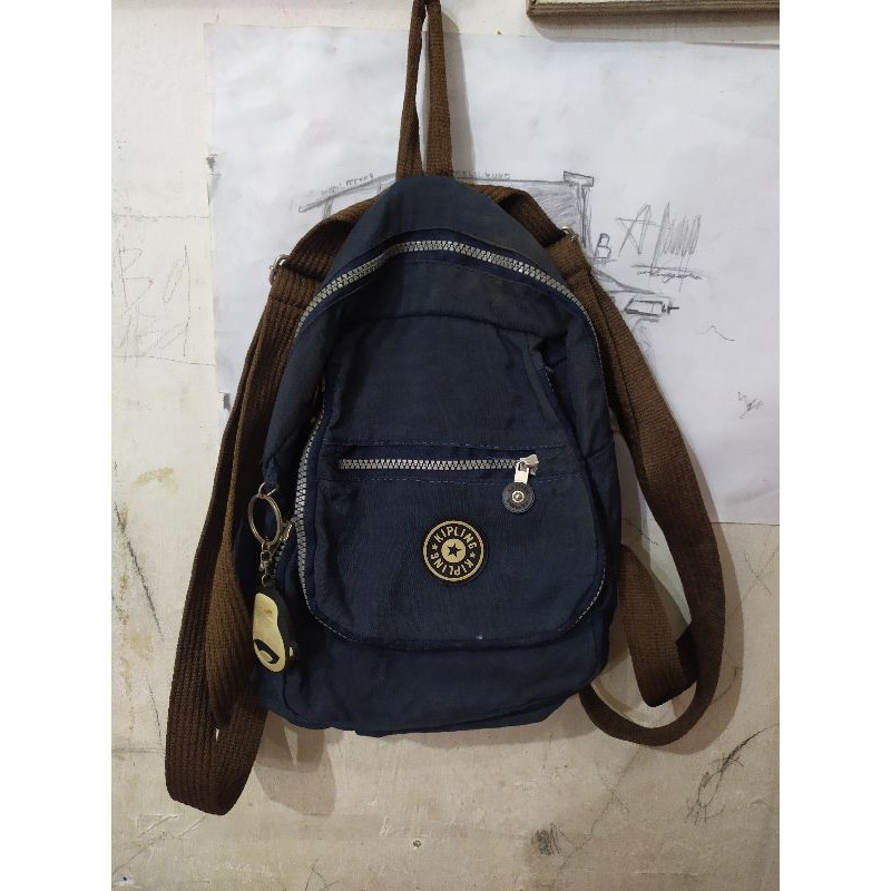 preloved/BEKAS tas ransel kecil kipling