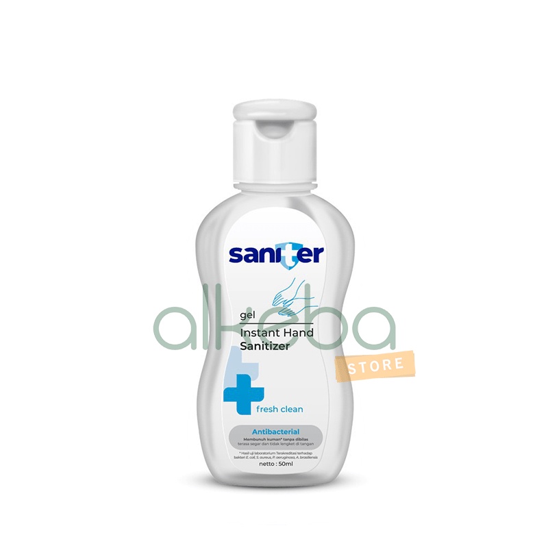 Saniter Hand Sanitizer Gel 50ml Handsanitizer antiseptic 50 ml