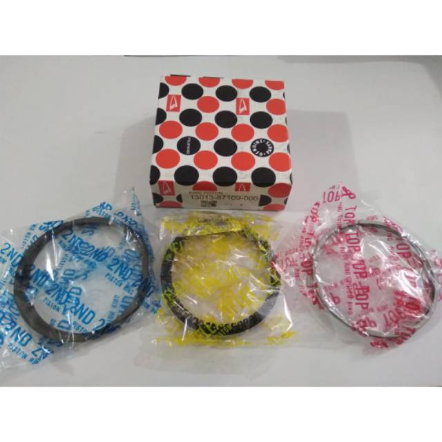 Ring piston set Daihatsu zebra S89 Taruna feroza