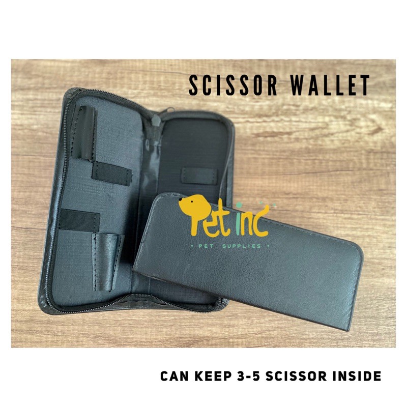 Wallet for grooming scissor (dompet untuk menyimpan gunting)