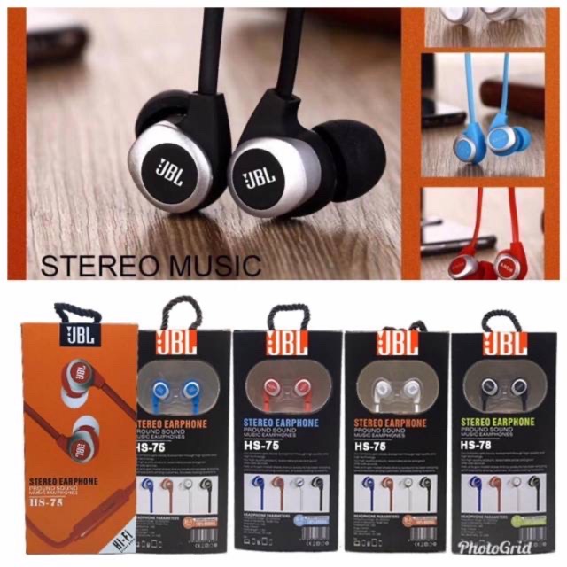 Handsfree HS75 Stereo Music Premium Quality