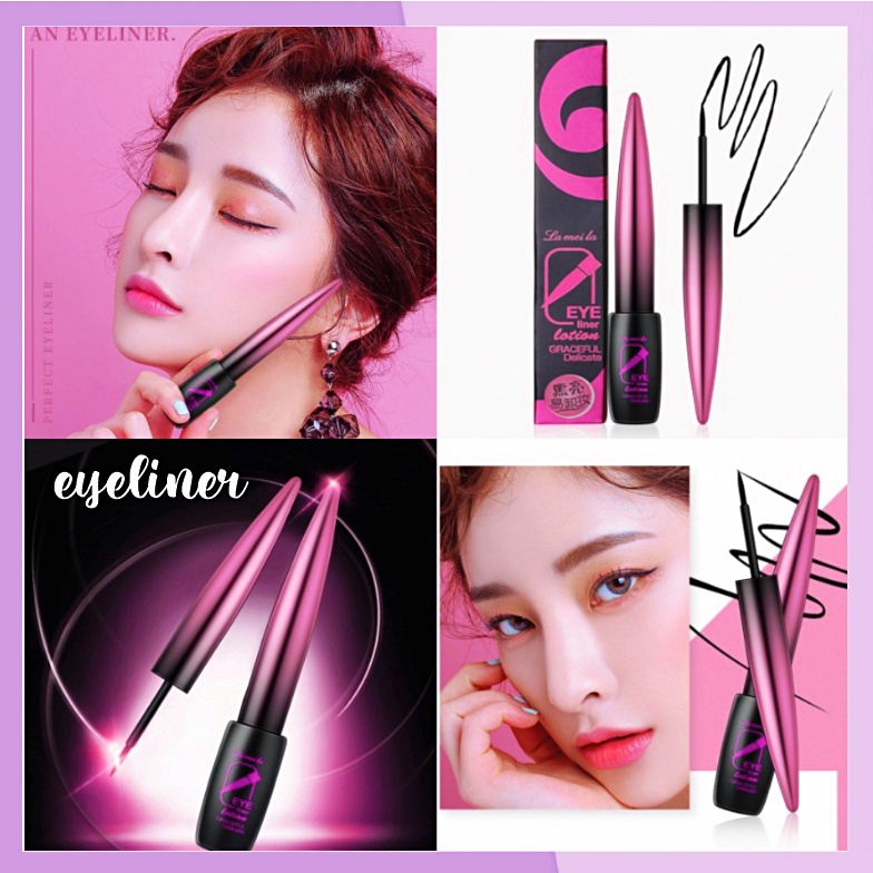 LAMEILA Eyeliner Graceful Lotion Delicate Smooth Membuat Hasil Makeup Lebih Dramatis LA102