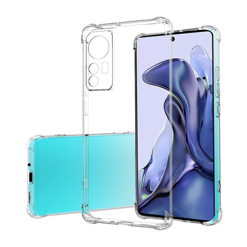 Soft Case Silikon Xiaomi 12 Xiaomi 12 Pro Xiaomi 12 Lite Xiaomi 12 Ultra Bening Transparant Airbag Anti Crack Tebal