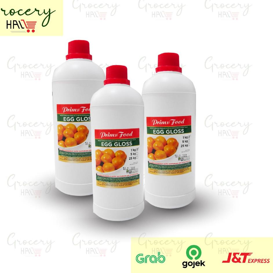 

EGG GLOSS 1KG - KUNING TELUR SIAP PAKAI - PENGILAP KUE - PENGGANTI KUNING TELUR ➴ ➴