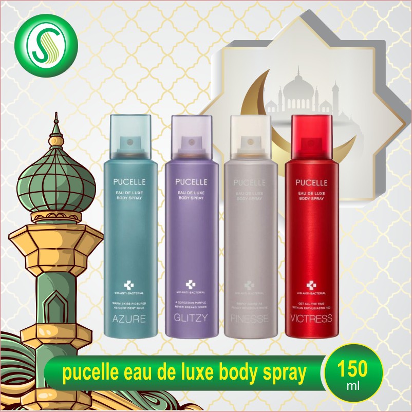 Pucelle eau de luxe body spray 150 ml