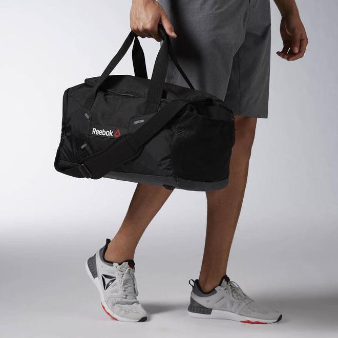 Ready Tas Gym Reebok One Series Small 32L Grip Duffle Bag Original .,