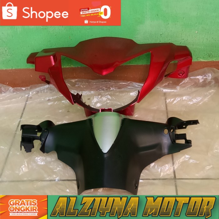 Batok depan belakang Jupiter MX New merah