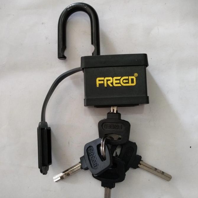 Gembok Lapis Karet Freed/ Gembok Anti Air Ukuran 50Mm Kode 1253