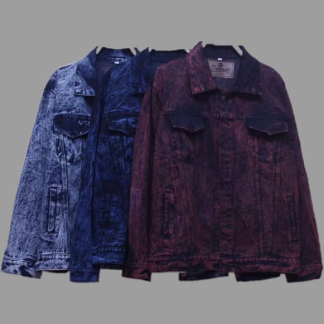 jaket jeans washed