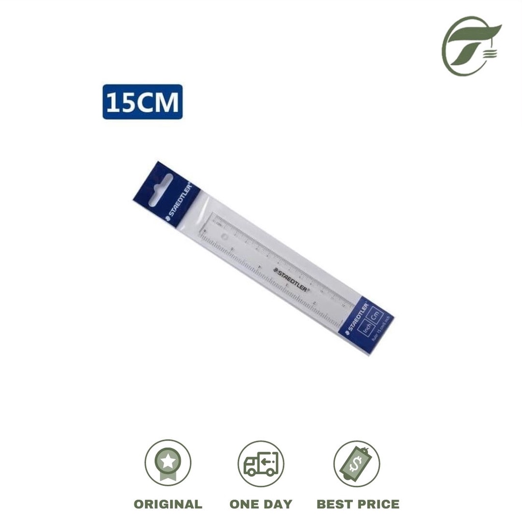 

PENGGARIS 15CM 562 15-0TH CLEAR STAEDLER