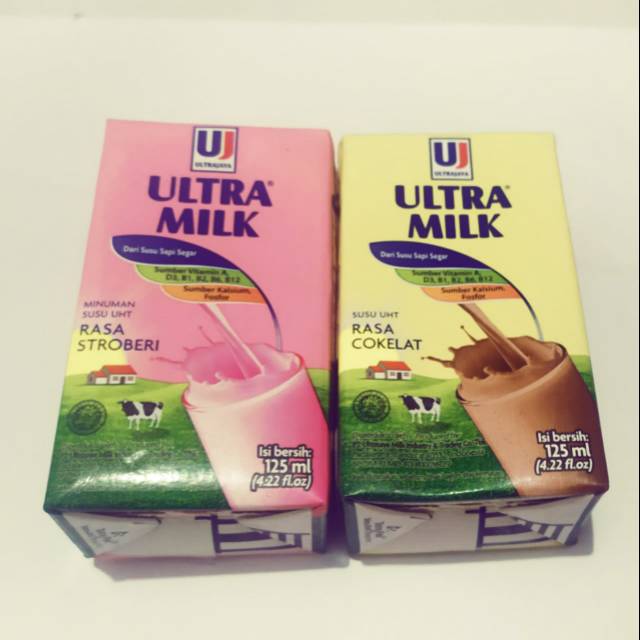 

Susu UHT Ultra Milk 125 ML