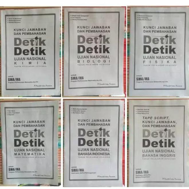 Kunci Jawaban Detik Detik Biologi Sma Ilmusosial Id