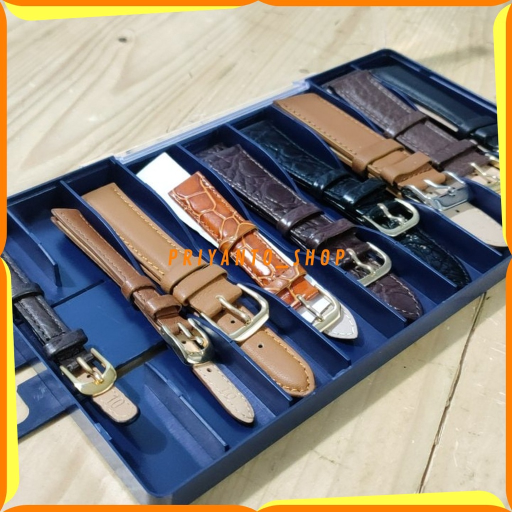 Kotak Tali jam tangan Box Koleksi Strap Tali jam tangan 9 slot