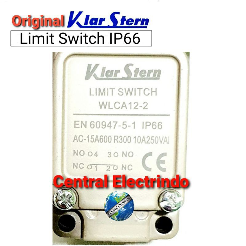 Limit Switch KlarStern WLCA12-2Q 10A 250VAC.