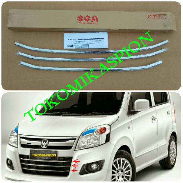 original - Lis grill wagon r - lis grill Karimun wagon r - garnis grill wagon r - wagon r - bawah